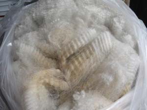 Incense's 2010 raw fleece in bag